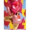 Balon foliowy Serce 75x64,5 cm - różowe złoto