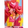 Balon foliowy Serce 75x64,5 cm - różowe złoto