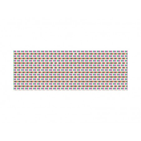 Papier do pakowania - Romby, 70x200cm