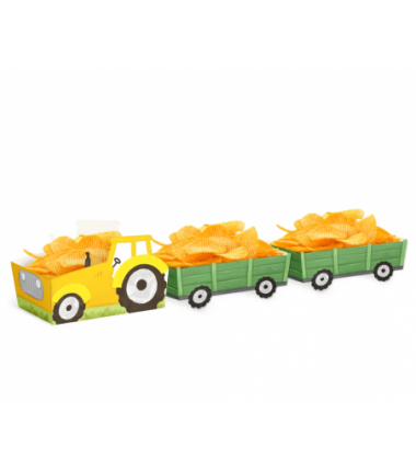 Pudełko na chipsy Farma - 3 sztuki