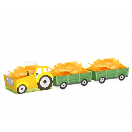 Pudełko na chipsy Farma - 3 sztuki