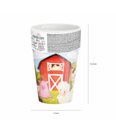 Kubek Farma 220 ml - 6 sztuk