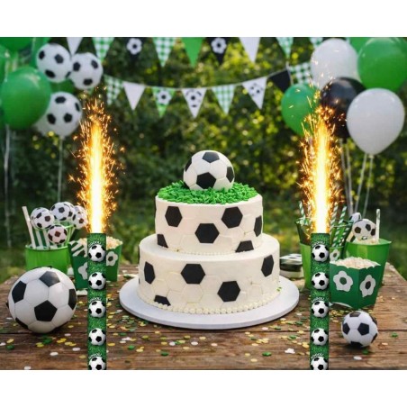 Fontanna party Piłka nożna 12 cm - 1 sztuka