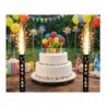 Fontanna party Sto Lat 12 cm czarna - 1 sztuka