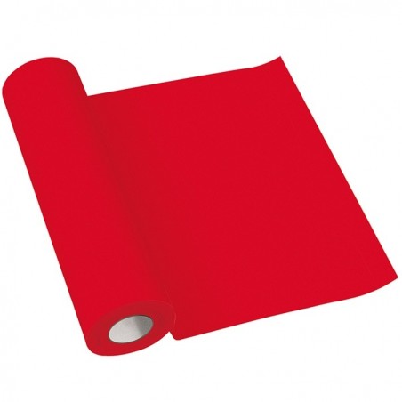 Bieżnik Airlaid - czerwony - Unicolor Red (Gentle Touch) - 40 cm x 24 m