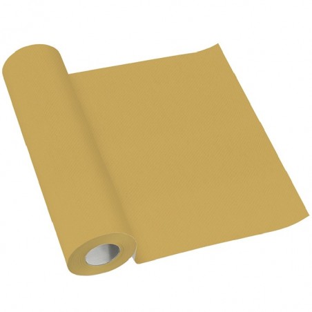 Bieżnik Airlaid - złoty - Monocolor Gold - 40 cm x 24 m