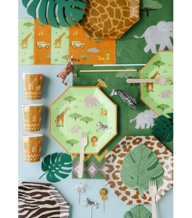 Serwetki papierowe Safari 33x33 cm - 12 sztuk