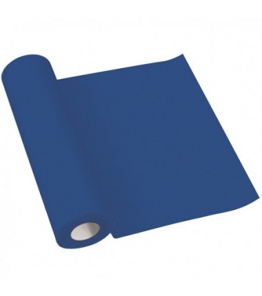 Bieżnik Airlaid - ciemnoniebieski - Unicolor Dark blue (Gentle Touch) - 40 cm x 24 m