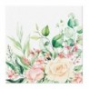 Serwetki Airlaid 40 cm x 40 cm - kwiaty - Floral Moments - 50 sztuk