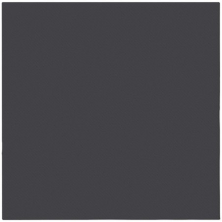 Serwetki Airlaid 40 cm x 40 cm - czarny - Unicolor Black (Gentle Touch) - 50 sztuk