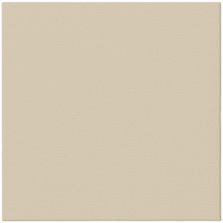 Serwetki Airlaid 40 cm x 40 cm - beżowy - Monocolor Beige Stone - 50 sztuk