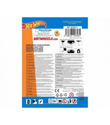 Balon foliowy ok. 45 cm - 18" - Samochody Hot Wheels, pakowany