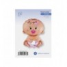 Balon foliowy ok. 67x46 cm - 24" - "Bobas Dziewczynka", pakowany
