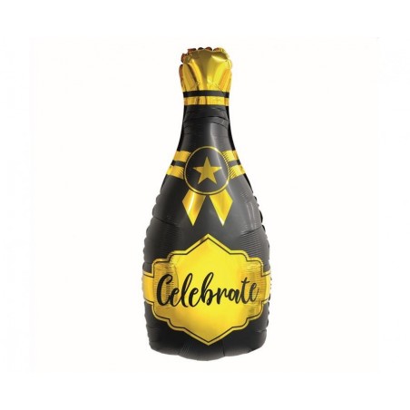 Balon foliowy Szampan - Celebrate, ok. 35x76 cm