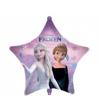 Balon foliowy ok. 46 cm - Star Frozen 2 Wind Spirit Disney