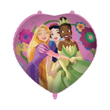 Balon foliowy Serce ok. 46 cm - Princess Live Your Story Disney
