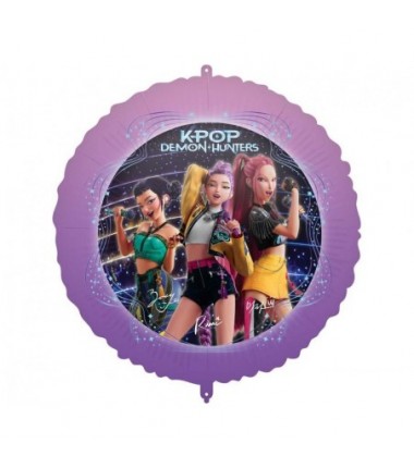 Balon foliowy K-POP DEMON HUNTERS - ok. 46 cm