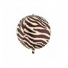 Balon foliowy Piłka w Paski Zebry - ok. 75 cm