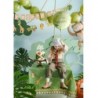 Balon foliowy pastylka ''Happy Birthday'' Safari, ok. 35x35 cm