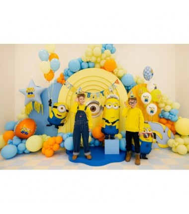 Balon foliowy Minionek Mel ok. 72x64 cm