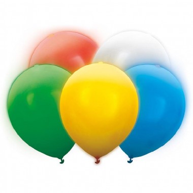 Balony Led kolorowe - 5 sztuk