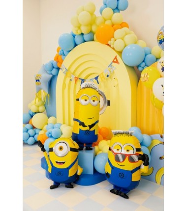 Balon foliowy Minionek Tim ok. 40x100 cm