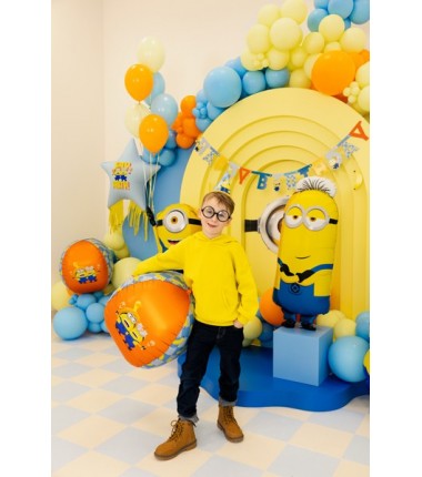 Balon foliowy Minionek Tim ok. 40x100 cm