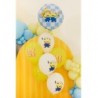 Balon foliowy pastylka Minionki, ok. 35x35 cm