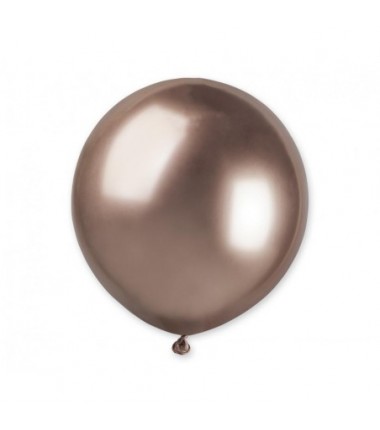 Balon Gemar 48 cm - 19" - różowo-złoty SHINY ROSEGOLD GB150/096 - 1 sztuka