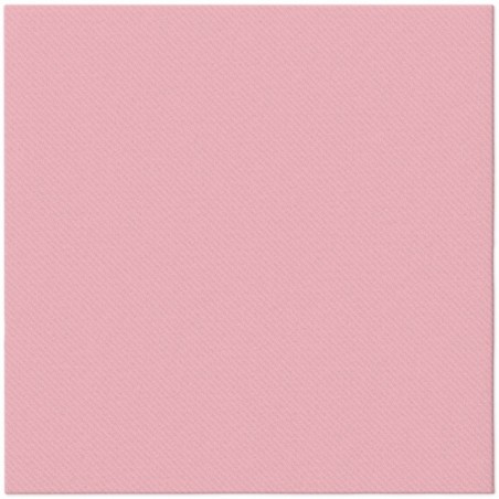 Serwetki Airlaid 40 cm x 40 cm - jasnoróżowy - Monocolor light rosa - 12 sztuk
