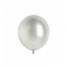 Balon Glossy 46 cm NOWY - srebrny - 1 sztuka