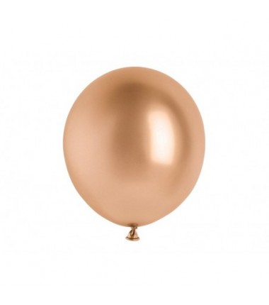 Balon Glossy 46 cm NOWY - różowe złoto - 1 sztuka