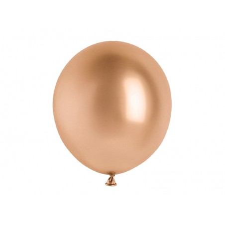 Balon Glossy 46 cm NOWY - różowe złoto - 1 sztuka
