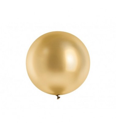 Balon Glossy 60 cm NOWY - złoty - 1 sztuka