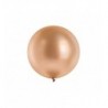 Balon Glossy 60 cm NOWY - różowe złoto - 1 sztuka
