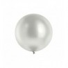 Balon Glossy 100 cm NOWY - srebrny - 1 sztuka