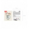 Balon Glossy 100 cm NOWY - srebrny - 1 sztuka