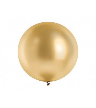 Balon Glossy 100 cm NOWY - złoty - 1 sztuka