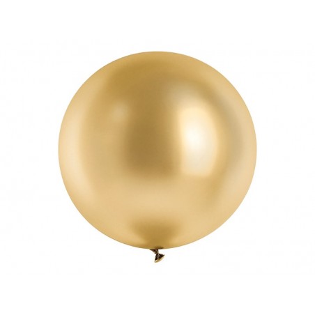 Balon Glossy 100 cm NOWY - złoty - 1 sztuka