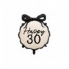 Balon foliowy pastylka Happy ''30'', 47.5x45 cm