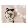 Balon foliowy pastylka Happy ''50'', 47.5x45 cm