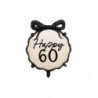Balon foliowy pastylka Happy ''60'', 47.5x45 cm