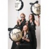 Balon foliowy pastylka Happy ''60'', 47.5x45 cm