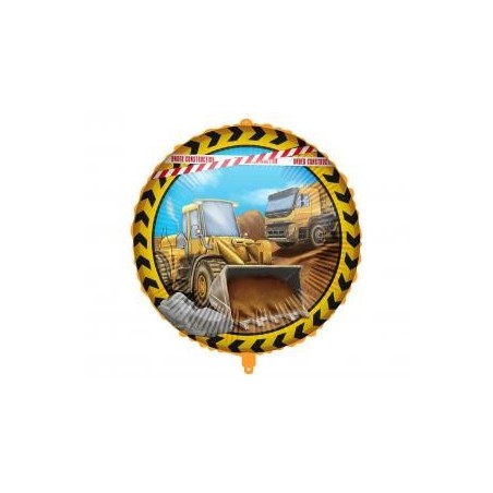 Balon foliowy ok. 46 cm - 18" Construction KOPARKA