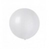 Balon metaliczny Gemar 65 cm - kula metaliczny perłowy-biały Metallic White GM90/029 - 1 sztuka