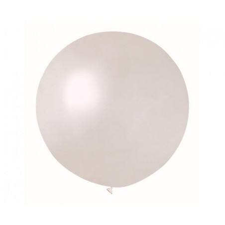 Balon metaliczny Gemar 65 cm - kula metaliczny perłowy Pearl GM220/028 - 1 sztuka