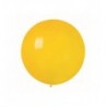 Balon Gemar 75 cm - 31" - pastelowy żółty Yellow G220/002 - 1 sztuka