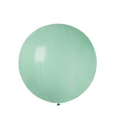 Balon Gemar 75 cm - 31" - pastelowy turkusowo-zielony Aquamarine G220/050 - 1 sztuka
