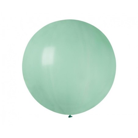 Balon Gemar 75 cm - 31" - pastelowy turkusowo-zielony Aquamarine G220/050 - 1 sztuka