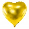 Balon foliowy Serce - Złoty
